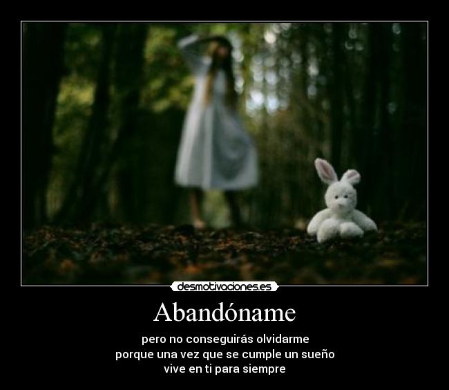 Abandóname - 