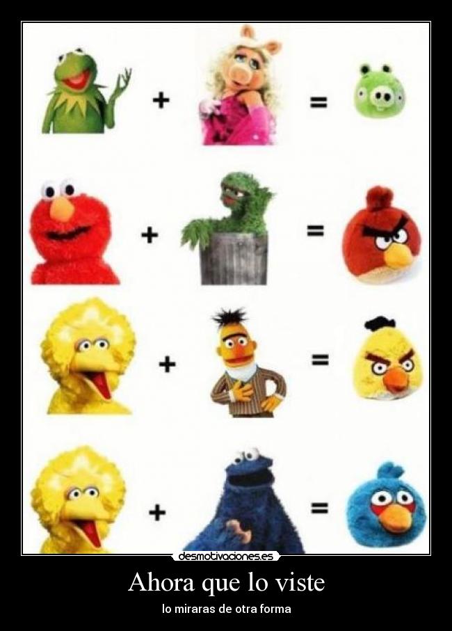 Ahora que lo viste -