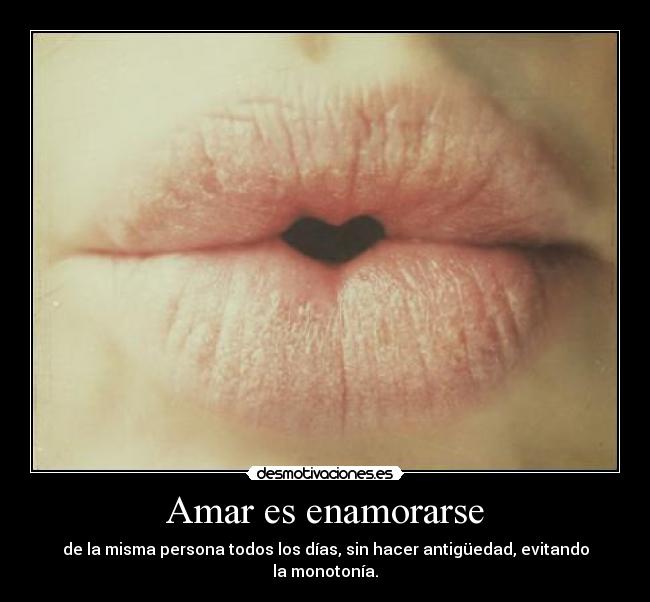 Amar es enamorarse - 