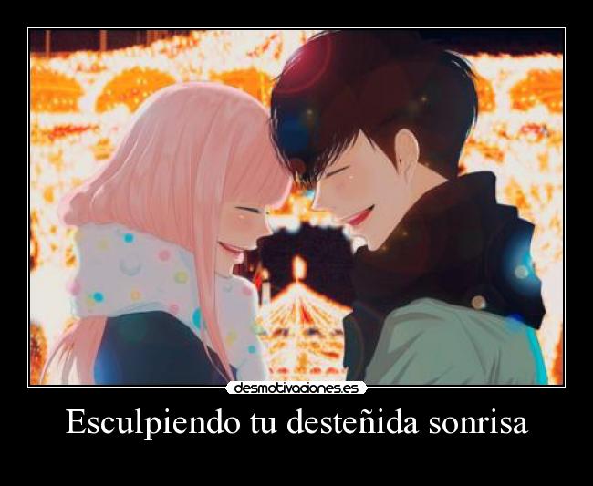 Esculpiendo tu desteñida sonrisa - 