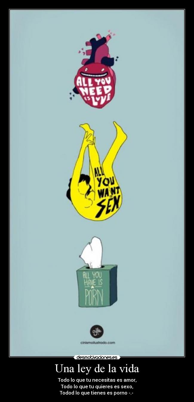 Una ley de la vida -