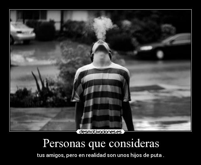 Personas que consideras - 