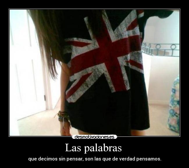 Las palabras -