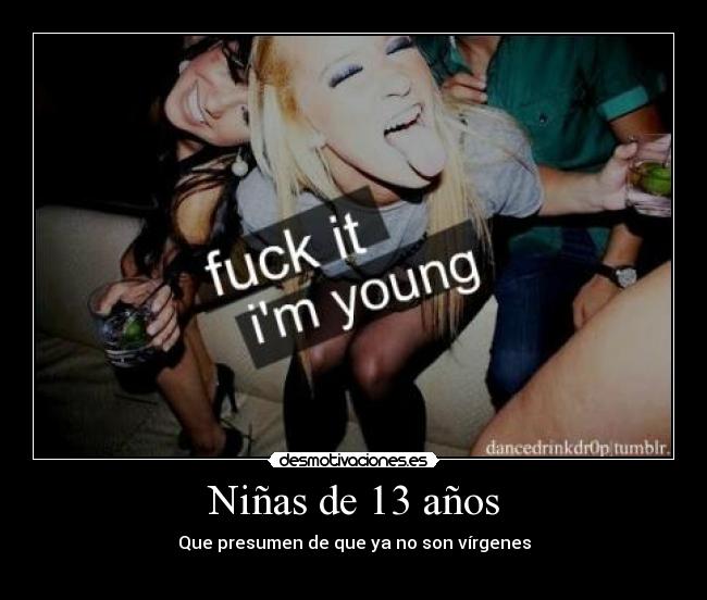 carteles ninas sexo desmotivaciones