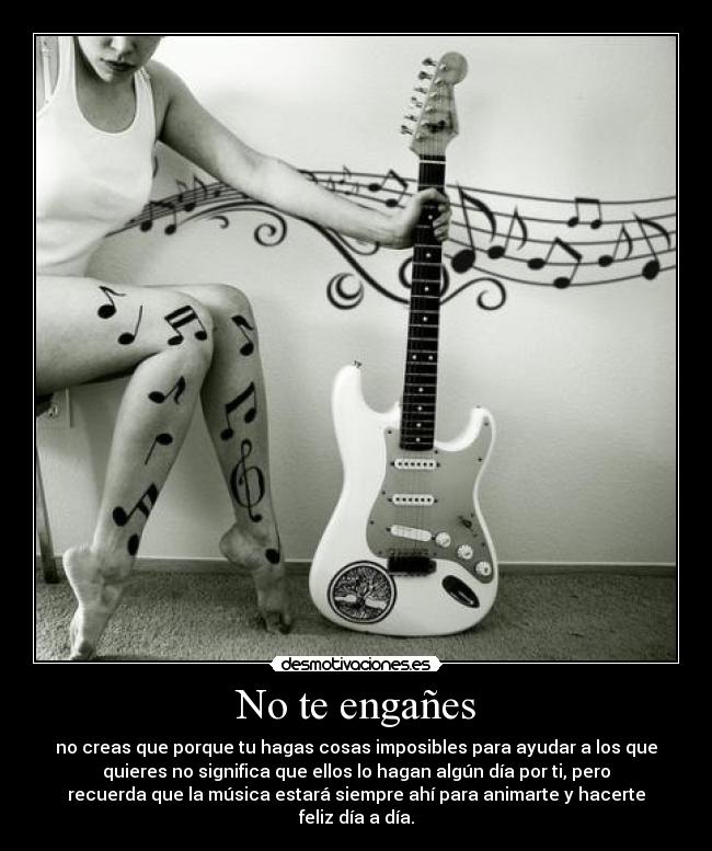 No te engañes - 