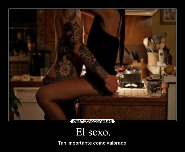 El sexo. - 