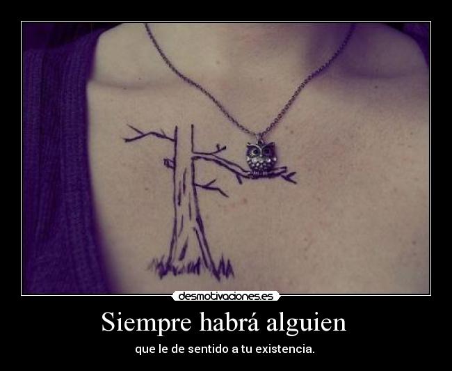 Siempre habrá alguien -