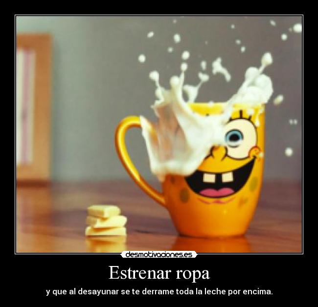 Estrenar ropa - 