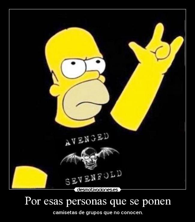 Por esas personas que se ponen - 