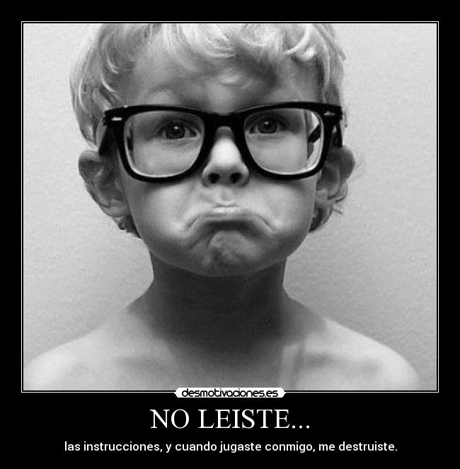 NO LEISTE... - 