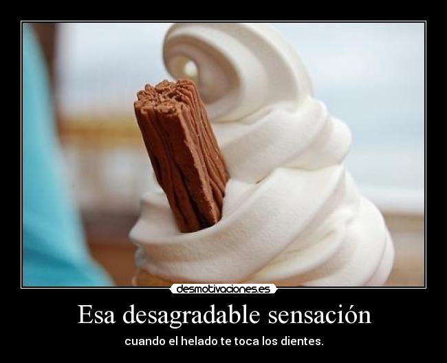 Esa desagradable sensación -