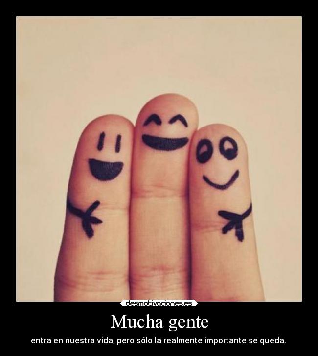Mucha gente -