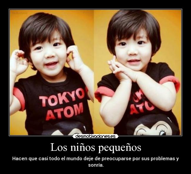 Los niños pequeños -