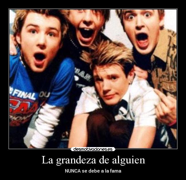 La grandeza de alguien - 