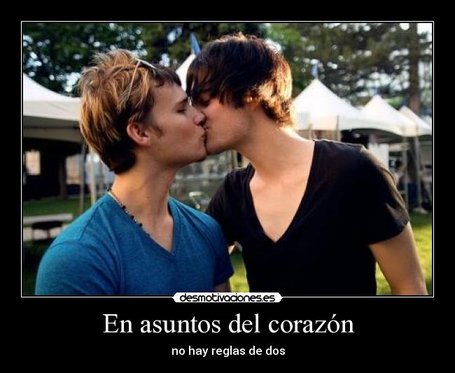 En asuntos del corazón - no hay reglas de dos