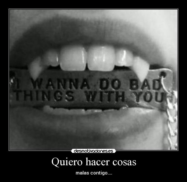 Quiero hacer cosas - 