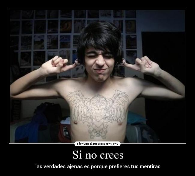 Si no crees - 