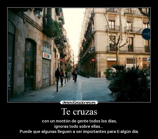 Te cruzas - 