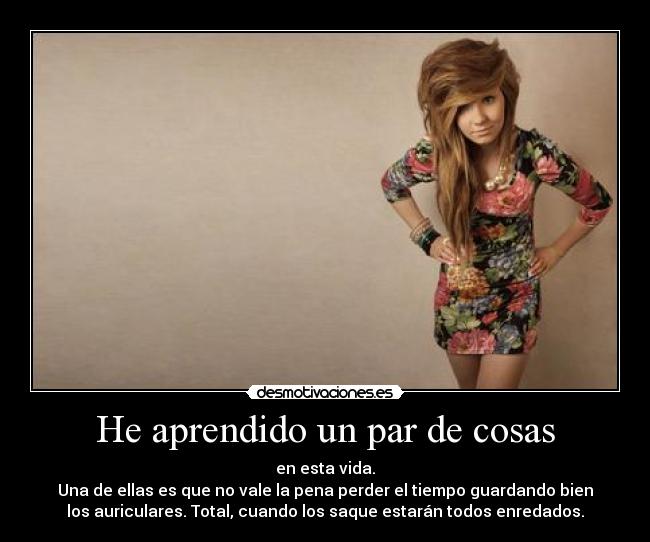 He aprendido un par de cosas - 