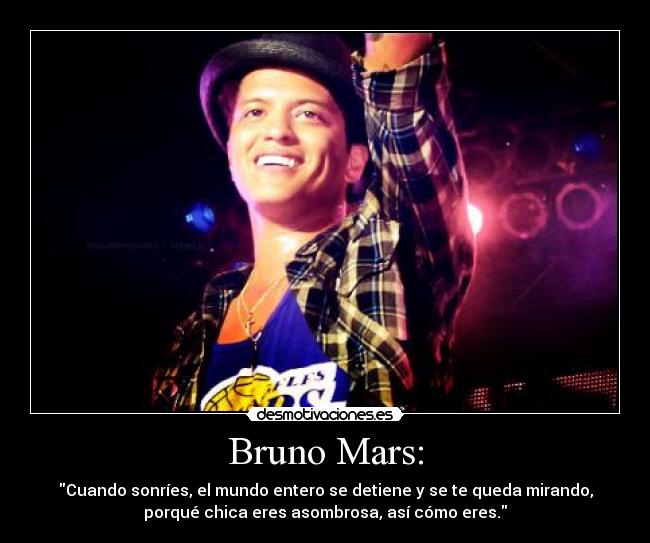 Bruno Mars: - 