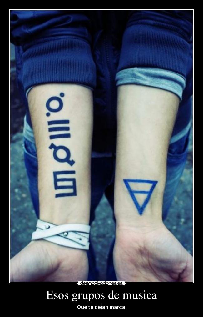 Esos grupos de musica -