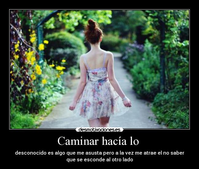 Caminar hacía lo  - 