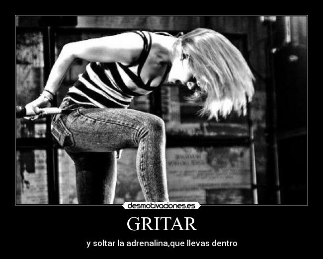 carteles gritaradrenalina desmotivaciones