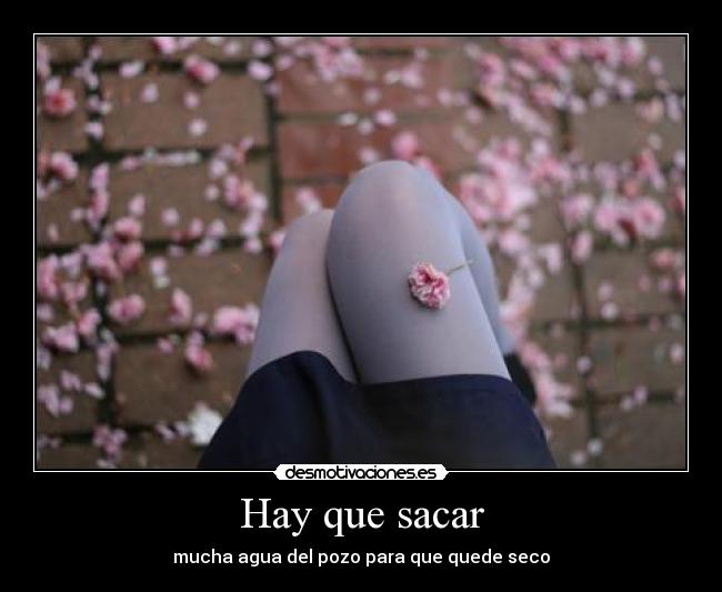 Hay que sacar - 