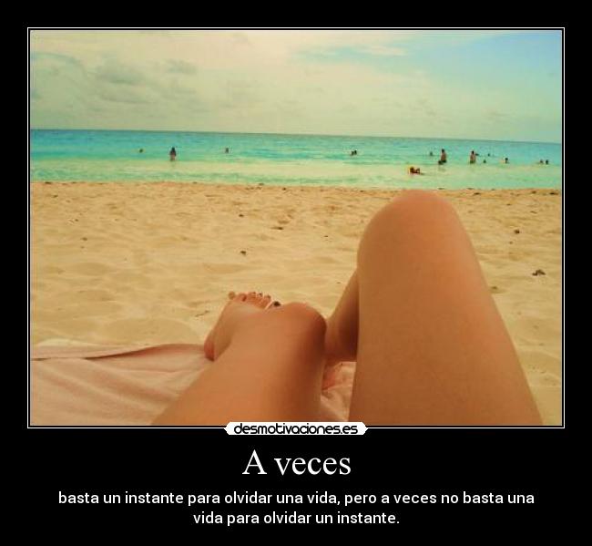 A veces -
