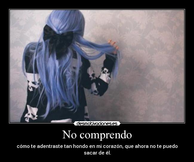 No comprendo - 