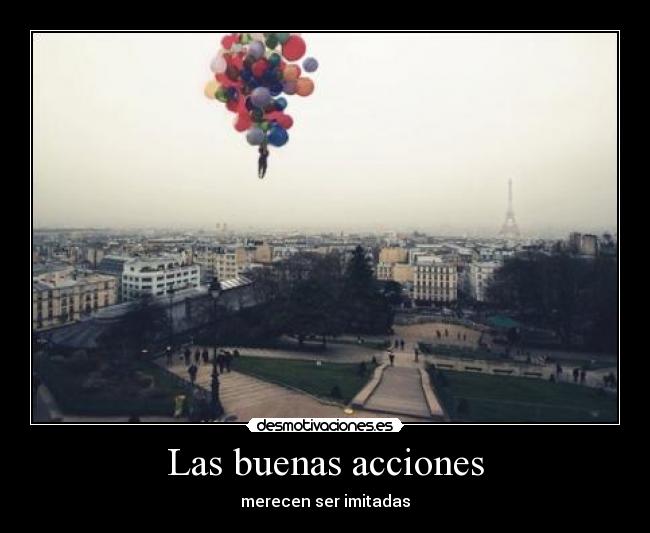 Las buenas acciones - 