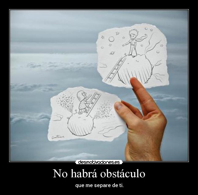 No habrá obstáculo - 