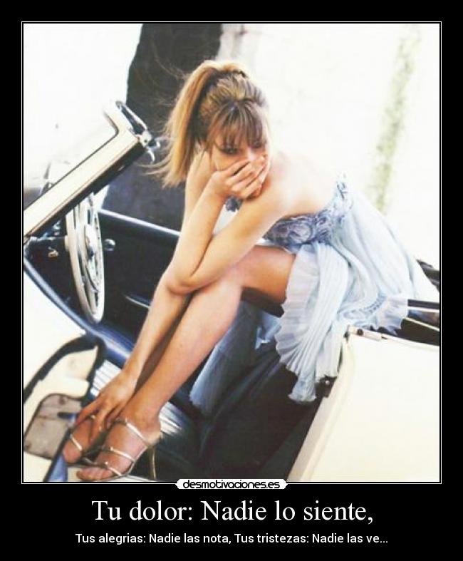 carteles dolor desmotivaciones