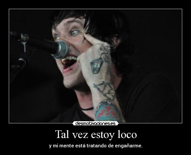 carteles alesana the artist crazy desmotivaciones