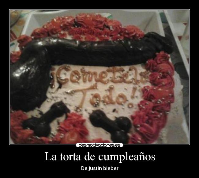 La torta de cumpleaños -