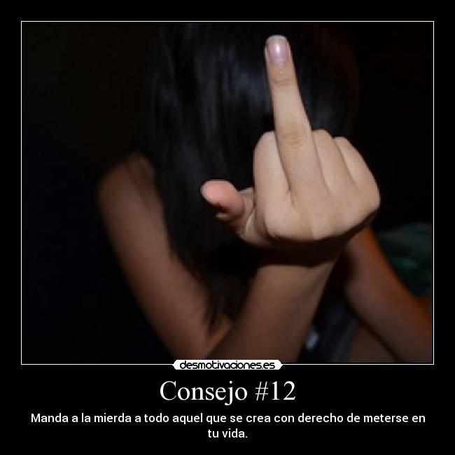 Consejo #12 - 