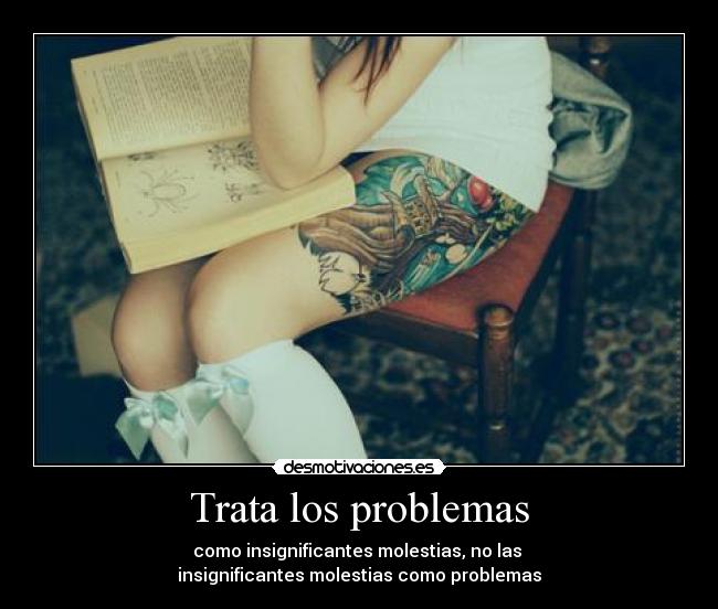 Trata los problemas - 