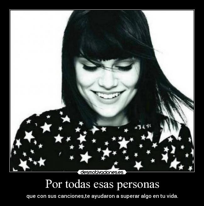 Por todas esas personas - 