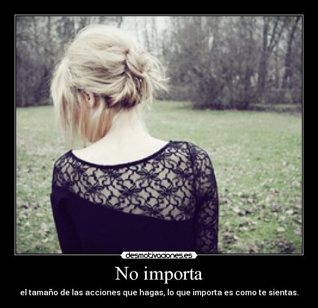 No importa - 