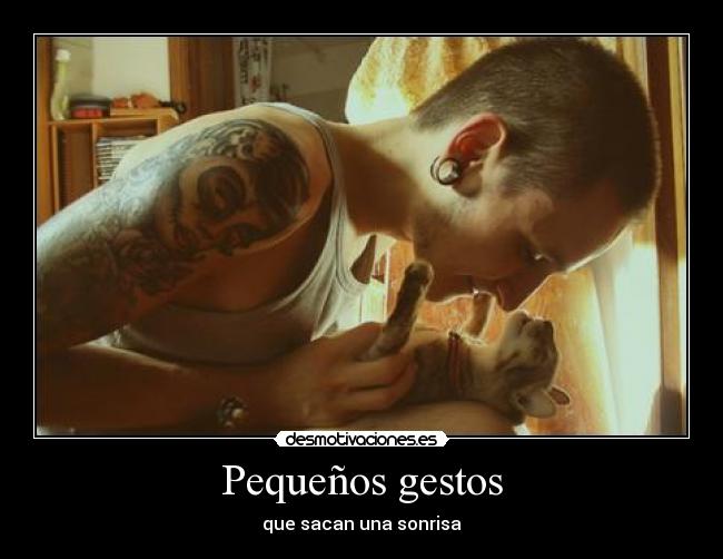 Pequeños gestos -