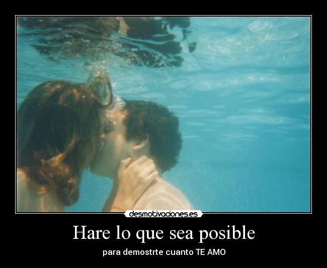 Hare lo que sea posible -