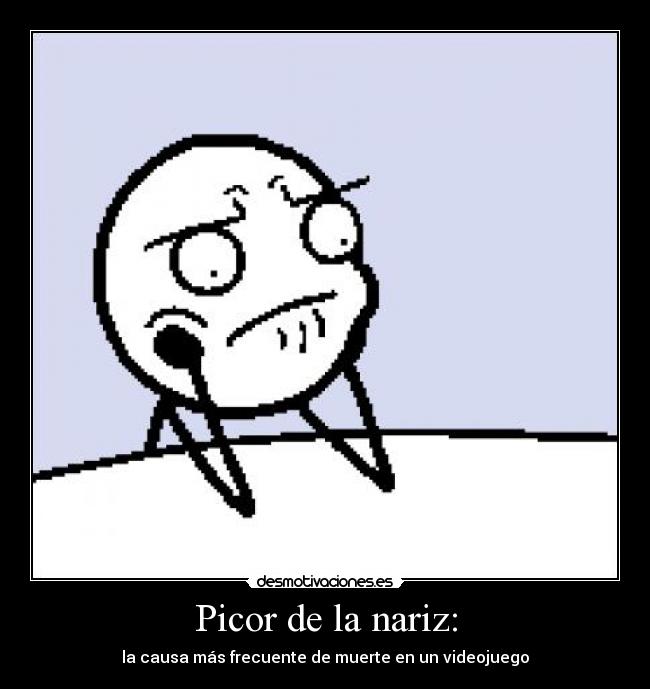 Picor de la nariz: - 