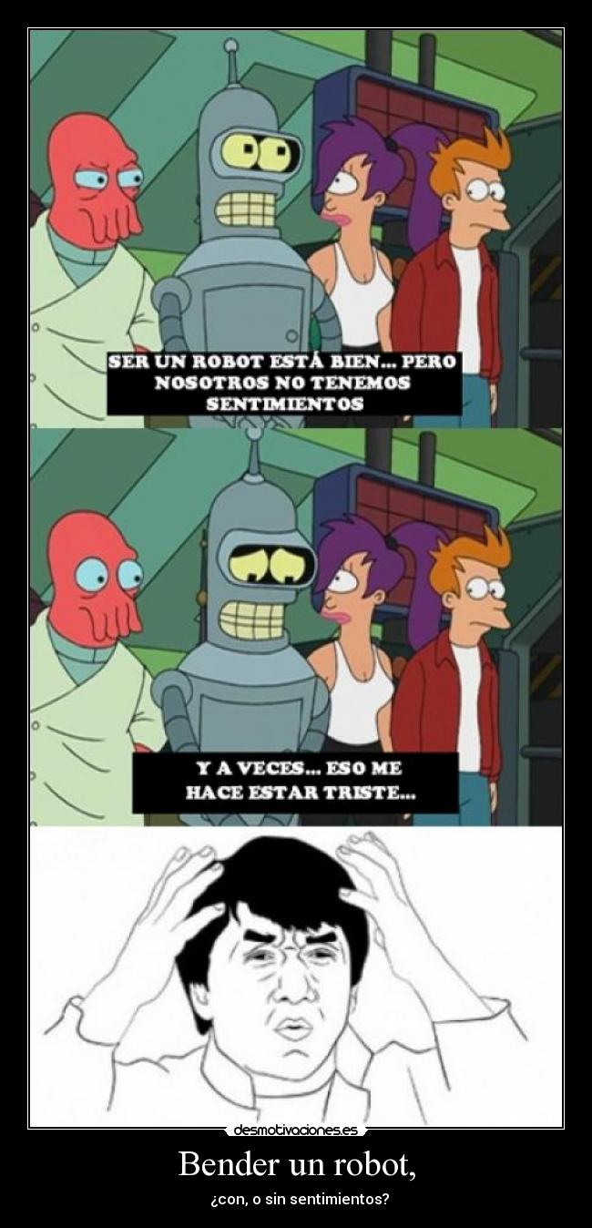 Bender un robot, - 