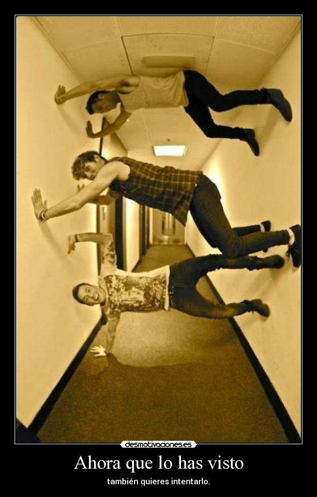 Ahora que lo has visto -