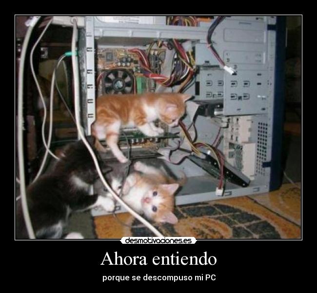 Ahora entiendo - porque se descompuso mi PC