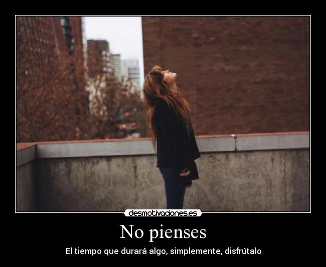 No pienses - 