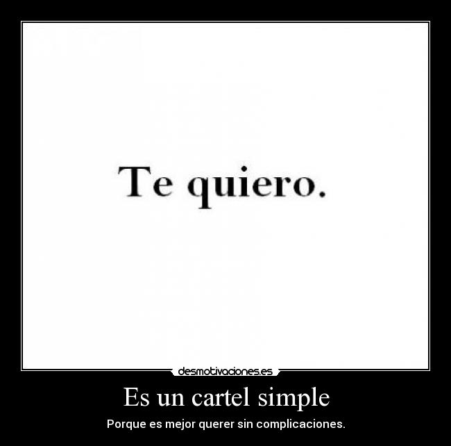 carteles cartel simple desmotivaciones