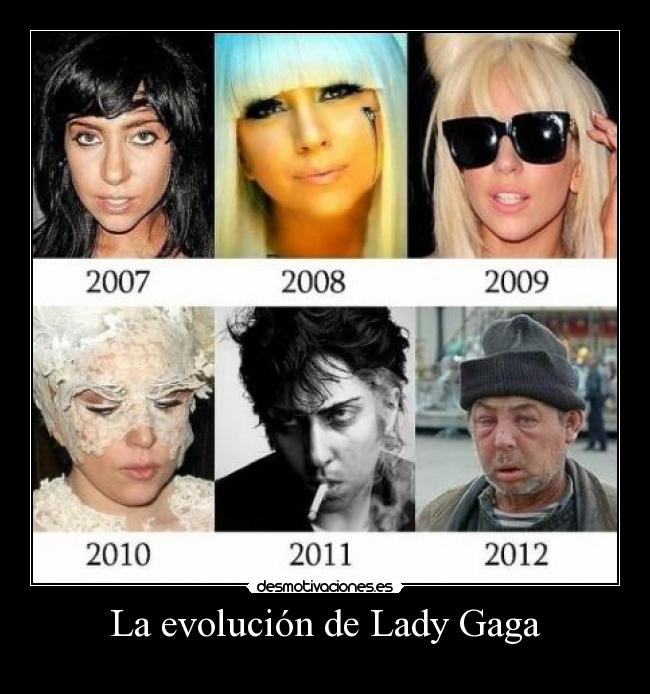 La evolución de Lady Gaga - 