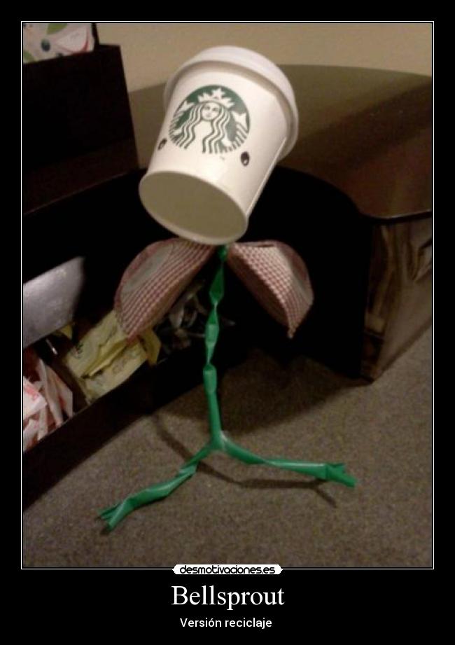 Bellsprout - Versión reciclaje 