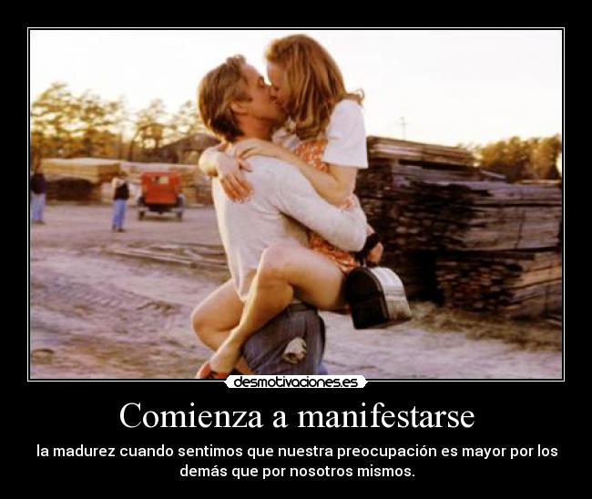 Comienza a manifestarse -